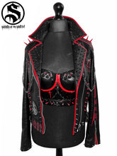 Load image into Gallery viewer, Ladies Wild Side Leather Jacket
