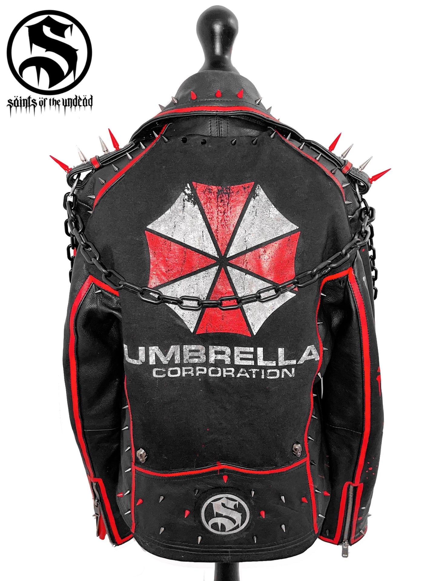 Resident Evil Umbrella Leather Jacket