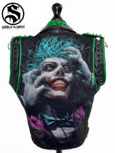 Cargar imagen en el visor de la galería, Men&#39;s The Joker Leather Jacket
