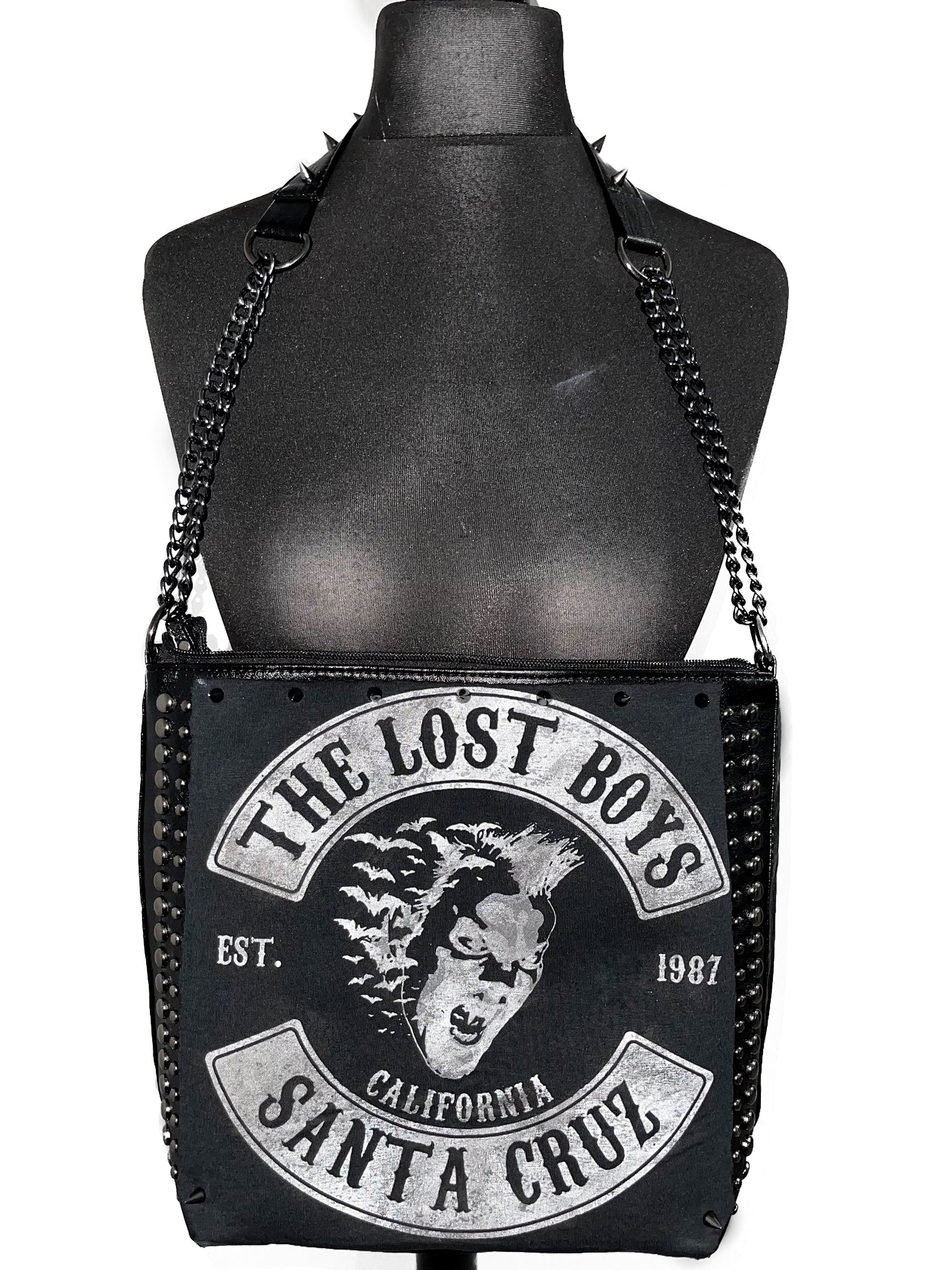 The Lost Boys Studded Shoulder Bag